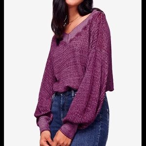 Free People South Side Thermal Top